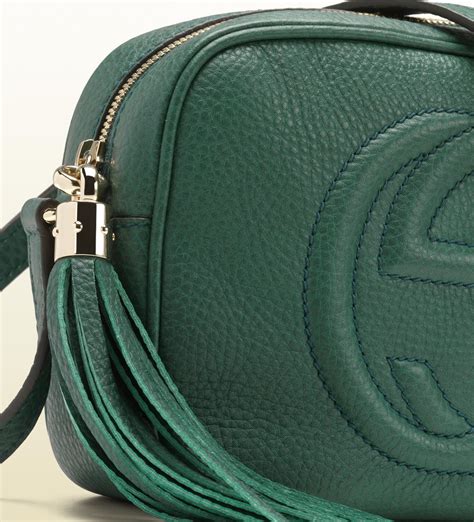 green gucci soho disco bag|Gucci soho disco bag used.